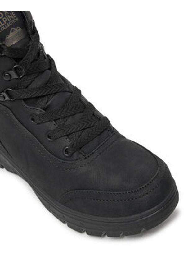 Roxy Botki ARJB700703 Czarny. Kolor: czarny. Materiał: skóra