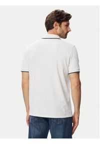 Guess Polo M6YP28 K4475 Biały Slim Fit. Typ kołnierza: polo. Kolor: biały. Materiał: bawełna #4