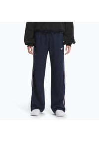 Reebok Fitness - Spodnie damskie Reebok Identity Back Vector Tricot. Kolor: niebieski. Sport: fitness #1