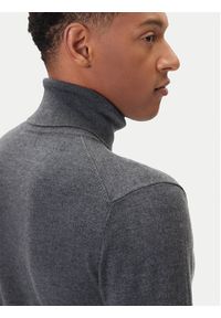Guess Golf M5BR09 Z0432 Szary Regular Fit. Typ kołnierza: golf. Kolor: szary. Materiał: syntetyk #5