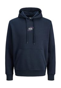 Jack & Jones Bluza Corp Graphic 12268422 Granatowy Regular Fit. Kolor: niebieski. Materiał: syntetyk #7