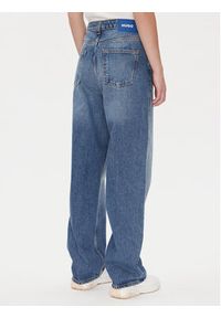 Hugo - HUGO Jeansy 50533913 Niebieski Regular Fit. Kolor: niebieski