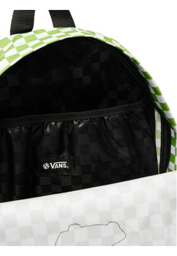 Vans Plecak Old Skool Grom VN000J3KFPB1 Zielony jasny. Kolor: zielony. Materiał: materiał
