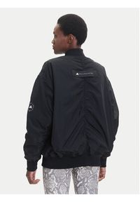 Adidas by Stella McCartney - adidas by Stella McCartney Kurtka bomber True Nature JF8466 Czarny Oversize. Kolor: czarny. Materiał: syntetyk #5