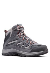 columbia - Columbia Trekkingi Crestwood Mid Waterproof 2099861 Szary. Kolor: szary. Materiał: materiał #5