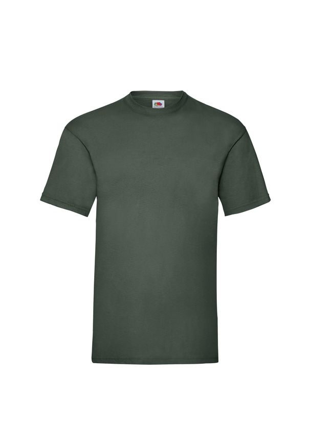 FRUIT OF THE LOOM - Koszulka Unisex Dla Dorosłych Valueweight. Kolor: zielony