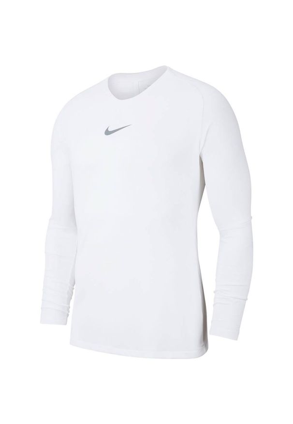 Nike - Koszulka Typu Base Layer Park DriFIT Dla Dorosłych Unisex. Okazja: na co dzień. Kolor: biały. Styl: casual