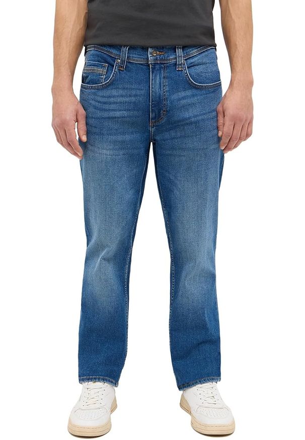 Mustang - Męskie Spodnie Jeansowe MUSTANG Washington Straight Denim Blue 1015520 5000 403