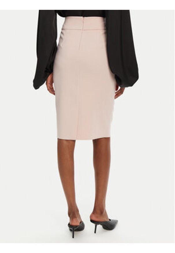 Rinascimento Spódnica ołówkowa CFC0122972003 Różowy Regular Fit. Kolor: różowy. Materiał: syntetyk