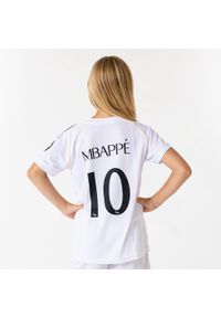 Koszulka domowa Kylian Mbappé Real Madrid 25/26 dla dzieci. Kolor: biały. Materiał: poliester. Sport: piłka nożna #1