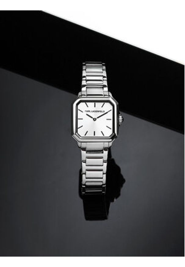 Karl Lagerfeld - KARL LAGERFELD Zegarek R0553102506 Srebrny. Kolor: srebrny