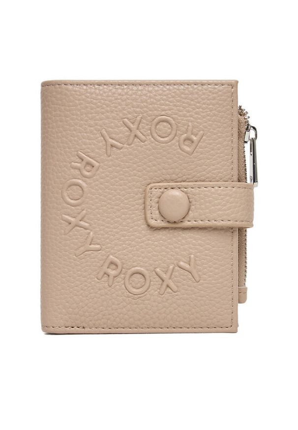 Roxy Portfel CEO-RX-W1-004-AW25 Beżowy. Kolor: beżowy. Materiał: syntetyk, materiał