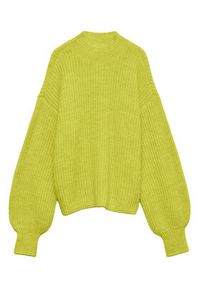 Vero Moda Sweter Ellie 10346753 Żółty Oversize. Kolor: żółty. Materiał: syntetyk #2