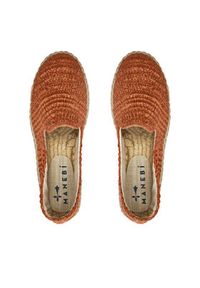 Manebi Espadryle Yucatan Double Sole Espadrilles G 0.9 D0 Pomarańczowy. Kolor: pomarańczowy. Materiał: materiał #4