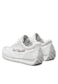 Karl Lagerfeld - KARL LAGERFELD Sneakersy KL63914 Biały. Kolor: biały. Materiał: skóra #5