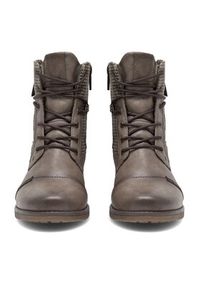 Mustang Trzewiki 1229-510 Szary. Kolor: szary. Materiał: materiał #5