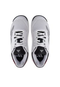 Adidas - adidas Buty do tenisa Courtflash JI2447 Biały. Kolor: biały. Materiał: materiał. Sport: tenis #5