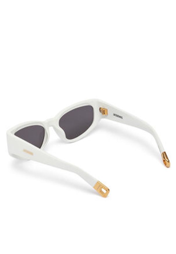 JACQUEMUS Okulary przeciwsłoneczne JAC5C2SUN Biały. Kolor: biały