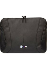 Plecak BMW Oryginalne Etui LAPTOP 16" BMW Sleeve Carbon&Perforated (BMCS16SPCTFK) czarne. Kolor: czarny