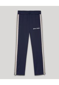 PALM ANGELS - Granatowe spodnie dresowe. Kolor: niebieski. Materiał: dresówka