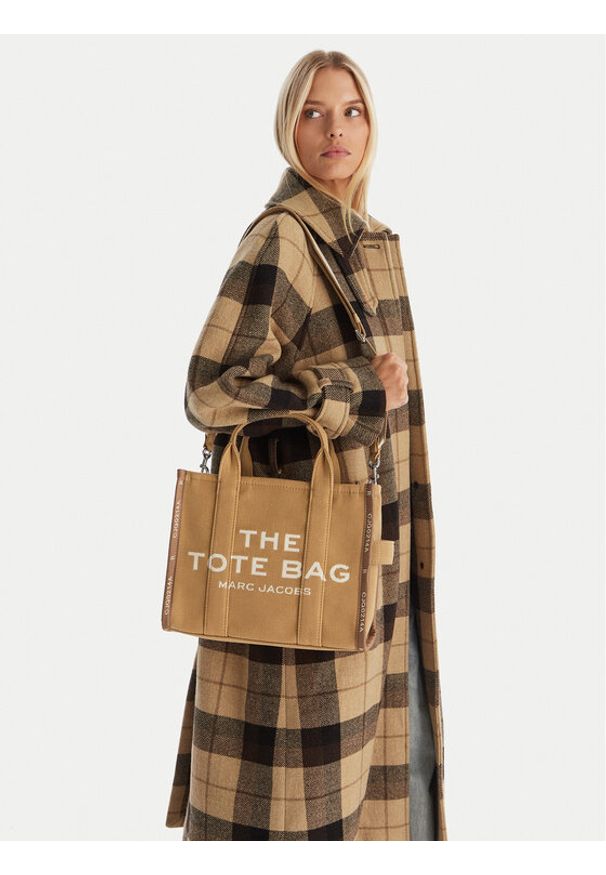 MARC JACOBS - Marc Jacobs Torebka The Jacquard Medium Tote Bag M0017027 Brązowy. Kolor: brązowy