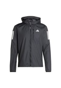 Adidas - Kurtka Own The Run. Kolor: wielokolorowy, szary, czarny. Sport: bieganie #2