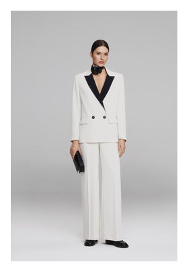 Tory Burch Torebka Fleming 138853 Czarny. Kolor: czarny. Materiał: skórzane