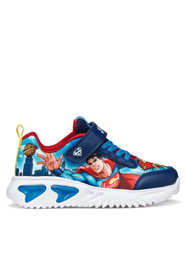 Sneakersy Geox. Kolor: niebieski