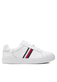 TOMMY HILFIGER - Sneakersy Tommy Hilfiger. Kolor: biały