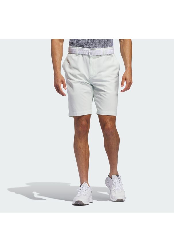 Spodenki do golfa męskie Adidas Ultimate365 8.5-Inch Golf Shorts. Kolor: biały. Materiał: materiał. Sport: golf