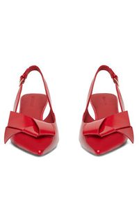 Gino Rossi - GINO ROSSI Czółenka EDEN-V2020-13-1 Czerwony. Kolor: czerwony. Materiał: skóra, lakier #5