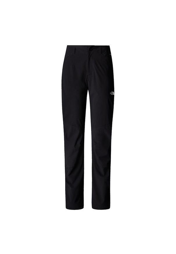 Spodnie damskie The North Face Speedlight 0A8BT7JK31 - czarne. Kolor: czarny. Materiał: elastan, nylon, softshell. Sport: wspinaczka