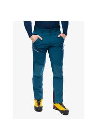 LA SPORTIVA - Spodnie softshell męskie La Sportiva Chengalo Pant. Kolor: zielony. Materiał: softshell
