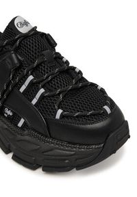 Buffalo Sneakersy Saturn Lace 1410131 Czarny. Kolor: czarny. Materiał: skóra #2