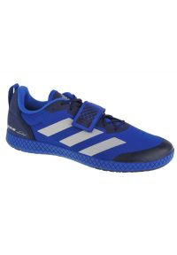 Adidas - Buty adidas The Total M GY8917 niebieskie. Kolor: niebieski. Materiał: guma, syntetyk, materiał. Szerokość cholewki: normalna. Sport: fitness