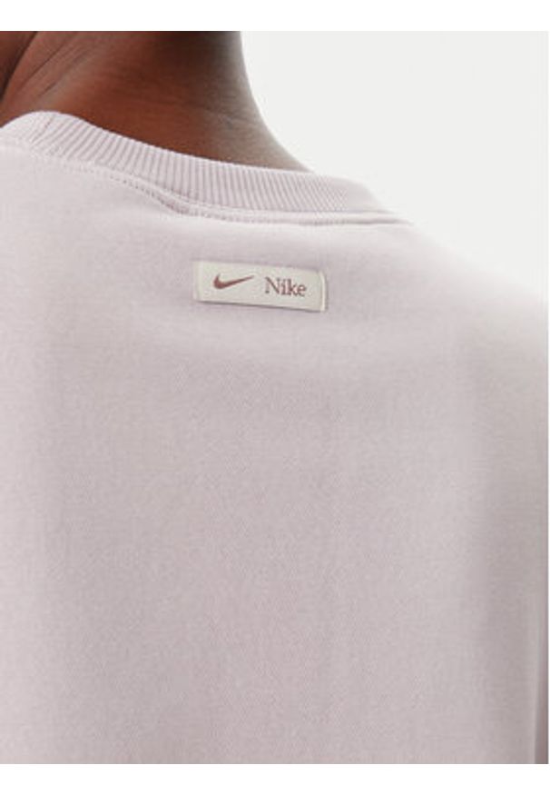 Nike Bluza FN3654 Różowy Oversize. Kolor: różowy. Materiał: bawełna