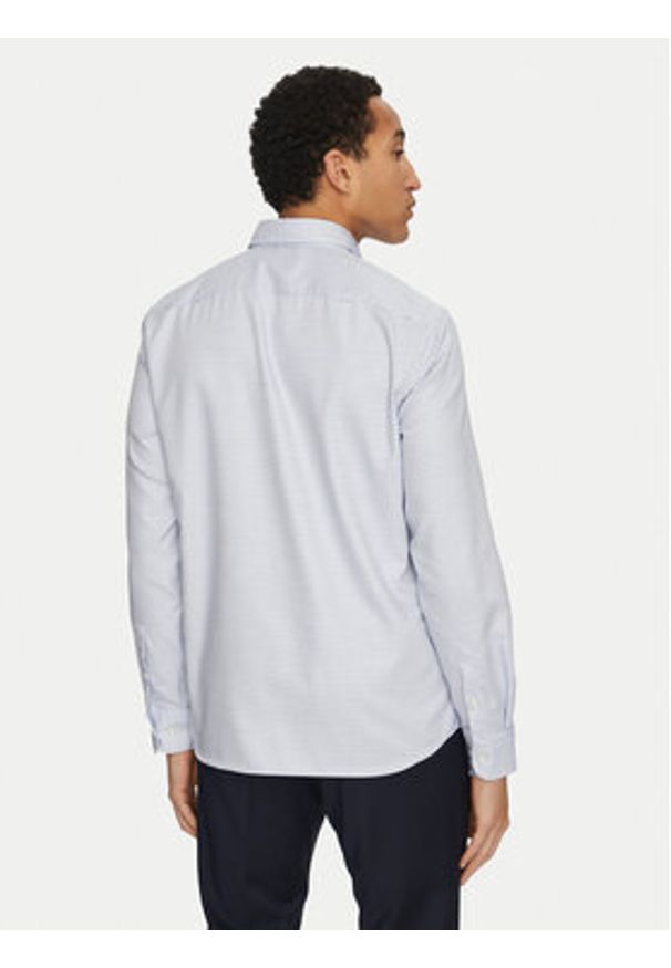 BOSS Koszula C-Hal 50533712 Niebieski Casual Fit. Okazja: na co dzień. Kolor: niebieski. Materiał: bawełna. Styl: casual