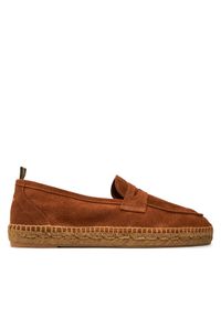 Castañer Espadryle Nacho T/186 023417 Brązowy. Kolor: brązowy. Materiał: skóra, zamsz