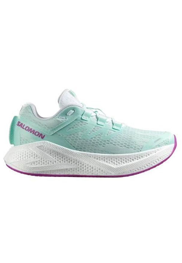 salomon - Buty do biegania damskie Salomon Aero Glide 3. Zapięcie: sznurówki. Kolor: niebieski. Materiał: materiał, syntetyk, tkanina. Szerokość cholewki: normalna
