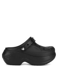 Crocs Klapki BELLA CLOG 210062-001 Czarny. Kolor: czarny. Materiał: materiał