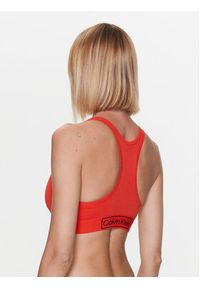Calvin Klein Underwear Biustonosz top Unlined 000QF6768E Pomarańczowy. Kolor: pomarańczowy. Materiał: bawełna #3