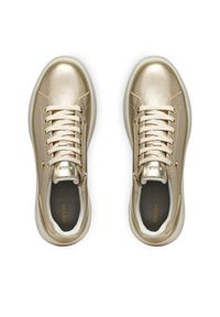 Geox Sneakersy D Sunnetty D55YHA 0NFBN C2012 Złoty. Kolor: złoty. Materiał: skóra