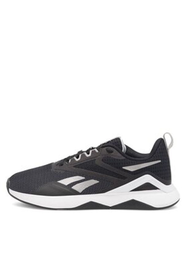 Reebok Buty na siłownię Nanoflex TR 2.0 IE2113 Czarny. Kolor: czarny. Materiał: materiał. Sport: fitness