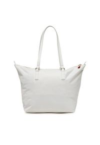 TOMMY HILFIGER - Tommy Hilfiger Torebka Poppy Tote Corp AW0AW17205 Écru #4