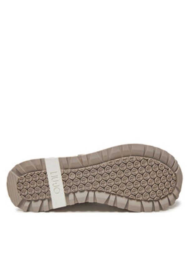 Liu Jo Sneakersy Maxi Wonder BA5029 PX027 Szary. Kolor: szary. Materiał: zamsz, skóra