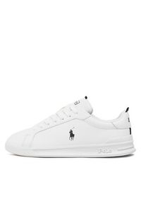 Polo Ralph Lauren Sneakersy 809860883006 Biały. Kolor: biały. Materiał: skóra #4