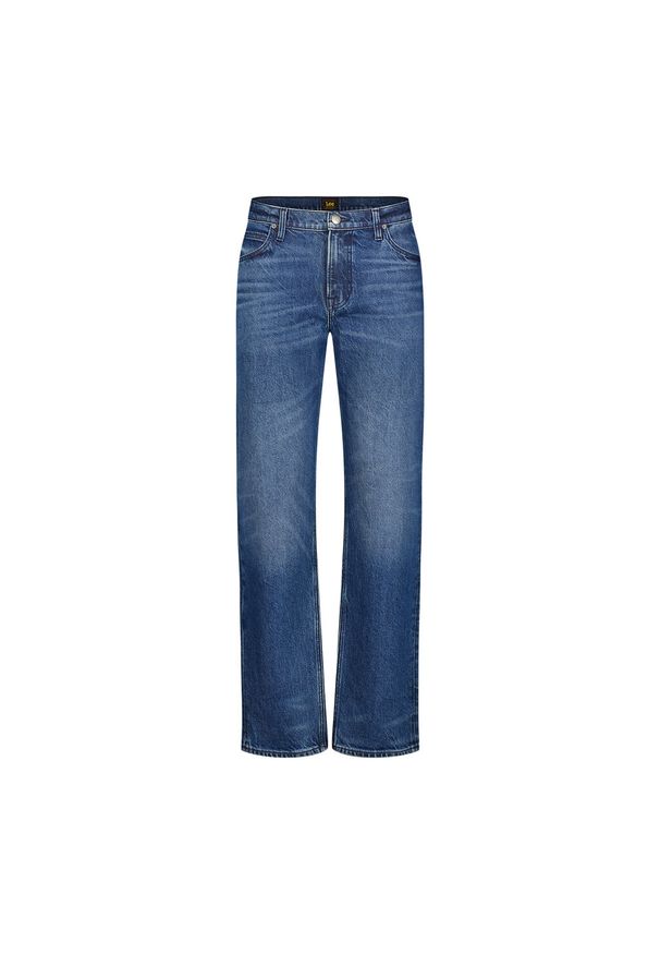 Lee - LEE MĘSKIE SPODNIE JEANSOWE WEST BLUE ABYSS 112355827 L70W008561