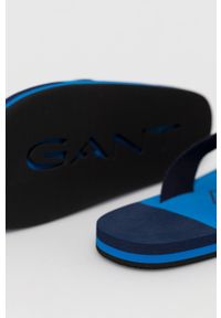 GANT - Gant - Japonki Palmworld. Kolor: niebieski. Materiał: materiał, guma. Obcas: na obcasie. Wysokość obcasa: niski #3