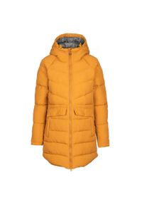 TRESPASS - Kurtka Ocieplana Damska Judda. Kolor: czerwony, wielokolorowy, pomarańczowy. Materiał: puch. Sport: turystyka piesza #1