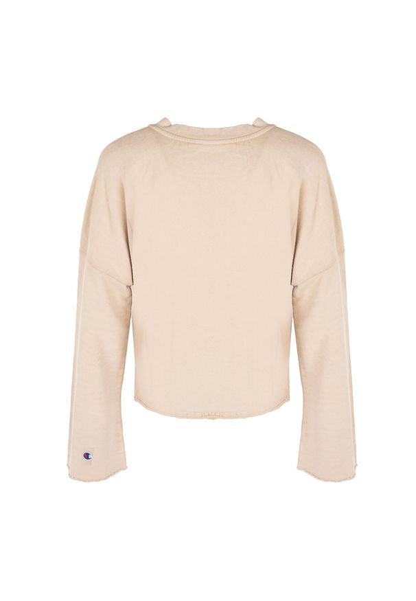 Champion Bluza | 110488 | Kobieta | Beżowy. Kolor: beżowy. Materiał: bawełna. Długość: krótkie